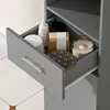 kleankin Badezimmerschrank, Hochschrank mit Verstellbar Produktbild-Vorschau 9