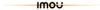 The image shows the brand name "IMOU" with a horizontal orange line behind it. Podgląd zdjęcia produktu