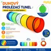 180 x 45 x 45 cm Duhový lezecký tunel, tunel pro batolata Náhled obrázku produktu 2