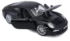 Bburago - Modelauto - Porsche 911 Carrera S (zwart, schaal Productafbeelding-voorbeeld 13