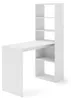 Písací stôl s policami HARMONY 120 cm WHITE MATT- Písací Náhľad obrázku produktu 6