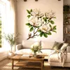 Naklejka ścienna Decords – biały gałąź magnolii, styl Podgląd zdjęcia produktu 4