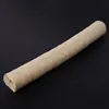 A single, coiled natural collagen casing for sausages is presented on a plain black background. Náhled obrázku produktu