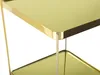 BELIANI Beistelltisch Gold Metall Glas 29 x 29 cm Klassisch Produktbild-Vorschau 6
