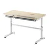 HOKO Kinderschreibtisch höhenverstellbar, 120x60 cm Kinder Produktbild-Vorschau 4