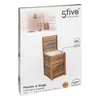 5 five simply smart - Wäschekorb "blackacia" 65l aus Produktbild-Vorschau 5