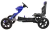 Grand Ride šlapací motokára pro děti 3+ Modrá + EVA kola + Náhled obrázku produktu 6