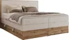 MKS MEBLE Boxspringbett WOOD CLASSIC KING, Doppelbett mit Produktbild-Vorschau 5