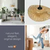 BRUGIA S malá závěsná stropní lampa boho styl E27 bambusová Náhled obrázku produktu 14
