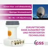 GSS Helios Quad LNB + 8X F-Stecker, mit LTE Abschirmung & Produktbild-Vorschau 6
