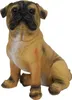 Hundefigur Gartenskulptur Steindeko 27 cm Produktbild-Vorschau 4