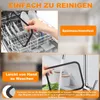 Spritzschutz Heißluftfritteuse Airfryer Zubehör Kompatibel Produktbild-Vorschau 6