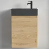 LOMAZOO szafka WC MALIBU 40 × 22 × 60 cm, jasny dąb Podgląd zdjęcia produktu 5
