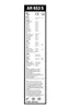 Bosch Aerotwin Scheibenwischerblatt (3397118911) Náhled obrázku produktu 7