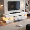STILVORA TV skříňka s LED osvětlením, TV skříňka s Náhled obrázku produktu 1