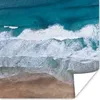 MuchoWow® Poster Strand - Meer - Wasser - Blau 50x50 cm - Produktbild-Vorschau 1