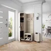 Masseno Garderobe-Set LORI 95/181/51 cm Modern Produktbild-Vorschau 3