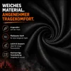 Halloween Zauberer Umhang – Schwarzes Kostüm für Erwachsene Produktbild-Vorschau 2
