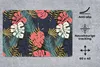 MuchoWow® Schreibtischunterlage Flora - Gold - Muster - Produktbild-Vorschau 3