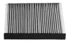 A close-up, studio shot of a car cabin air filter. Anteprima dell’immagine prodotto