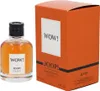 A bottle of JOOP! WOW! Eau de Toilette for men and its orange packaging are displayed against a white background. Podgląd zdjęcia produktu