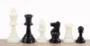 Staunton Schachfiguren Nr. 4, Weiß/Schwarz (König 78 mm) - Produktbild-Vorschau 1