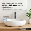 Paulas Bad Keramik Aufsatzwaschbecken Waschschale Produktbild-Vorschau 5
