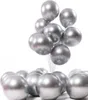 Ballons métalliques argent chrome fête anniversaire Voir les images du produit 3