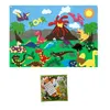 Tableau interactif en feutre 96.5 x 68.5 cm avec 30 Voir les images du produit 1