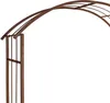 Rosenspalier Rosenbogen Torbogen 160 cm Rankhilfe Rost Produktbild-Vorschau 7