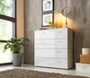 BMG Möbel Kommode Sideboard Anrichte MARBELLA in Hochglanz Produktbild-Vorschau 3