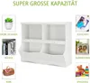COSTWAY Spielzeugregal, Bücherregal für Kinder, Kinderregal Produktbild-Vorschau 3