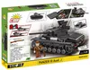 The image shows the packaging of a COBI building block set for a Panzer III Ausf. J tank. Náhľad obrázku produktu