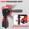 Akku-Bohrhammer Bürstenloser Schlagbohrmaschine 4-in-1 Akku Produktbild-Vorschau 10