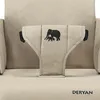 DERYAN Travel Booster Podsedák na Stoličku – S Upevňovacím Náhľad obrázku produktu 5