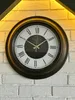 Opviq, A80818 - Syh10Gld, Dekorative Wanduhr, Schwarz, 100 Produktbild-Vorschau 2