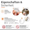 ECENCE, magnesy neodymowe, 20 sztuk - okrągłe, Podgląd zdjęcia produktu 5