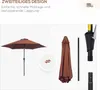 Outsunny Sonnenschirm Knickschirm Gartenschirm Marktschirm Produktbild-Vorschau 7