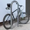 2 x Fahrradanlehnbügel 115 x 41 cm Edelstahl Ø 49 mm grau Produktbild-Vorschau 7