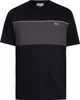 Lacoste Farbblock-Baumwoll-T-Shirt, Schwarz L Produktbild-Vorschau 5