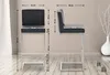 CLP 2er Set Barhocker Paros mit Kunstlederbezug Edelstahl Produktbild-Vorschau 2