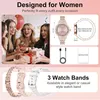 Smartwatch Damen mit Telefonfunktion Diamant,1,27"HD Produktbild-Vorschau 5
