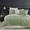 Traumschlaf Bettwäsche West 200x220 cm + 2x 80x80 cm grün Produktbild-Vorschau 1