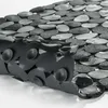 Circul Badewannenmatte 70 x 35 cm schwarz Steinoptik modern Produktbild-Vorschau 2