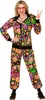 80er Jahre Hippie Trainingsanzug Gr. S-XXL – Uni - Peace XL Produktbild-Vorschau 2