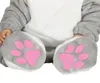Grijsroze konijnenkostuum voor baby's, maat: 74/80 Productafbeelding-voorbeeld 6