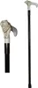 Gehstock Wanderstock Spazierstock Alu Metall Beige Wolf Produktbild-Vorschau 1