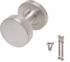 A stainless steel door knob and screws on a white background. Anteprima dell’immagine prodotto