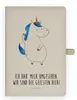Mr. & Mrs. Panda Adressbuch Einhorn Mann - Transparent - Produktbild-Vorschau 1