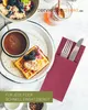Softpoint "Pub" Besteckservietten Bordeaux, 40 x 33 cm, 50 Produktbild-Vorschau 7